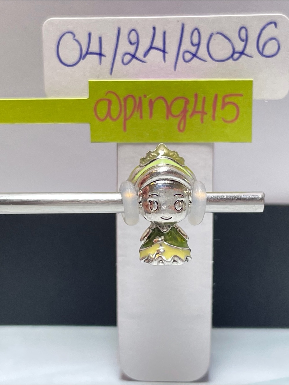 Pandora Disney Tiana Princess and the Frog Charm